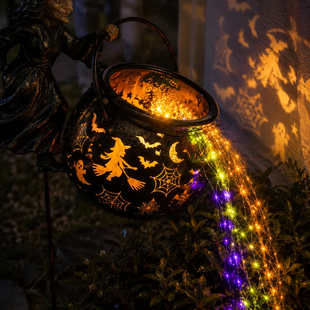 Halloween Witch Cauldron Garden Light🧙‍♀️