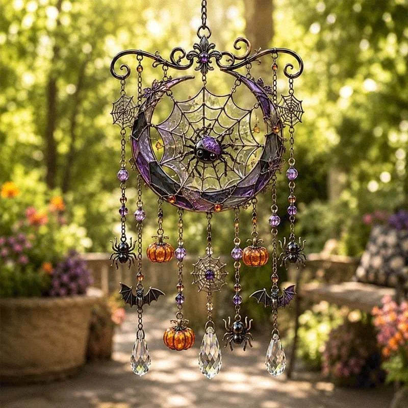 🔥Last Day 49% OFF - Halloween Suncatcher Wind Chime