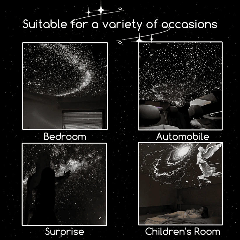 3-in-1 Galaxy Projector Night Light