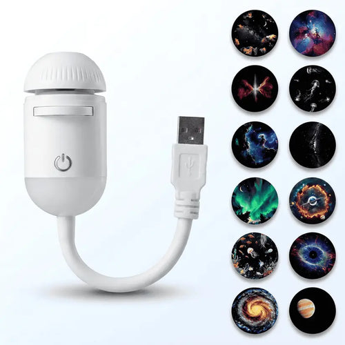 3-in-1 Galaxy Projector Night Light